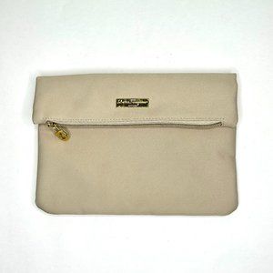Salvatore Ferragamo Parfums Travel Pouch in Tan